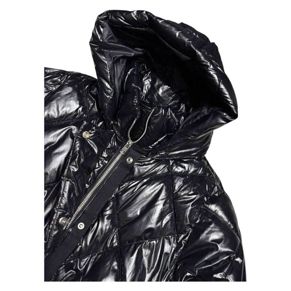 Banana Republic Black Puffer Jacket - Picture 3 of 7